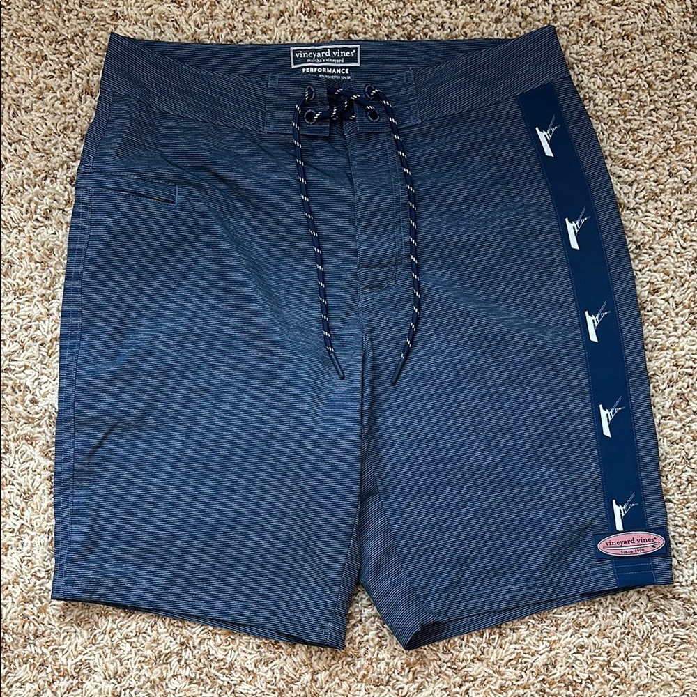 Vineyard Vines Men's Blue Swim Shorts